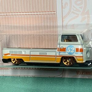 Volkswagen Kids Toy Car - White and Orange